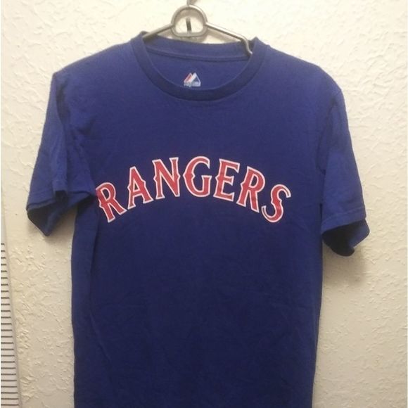 Majestic Tops - 🐮 🐄 Texas Rangers T-Shirt